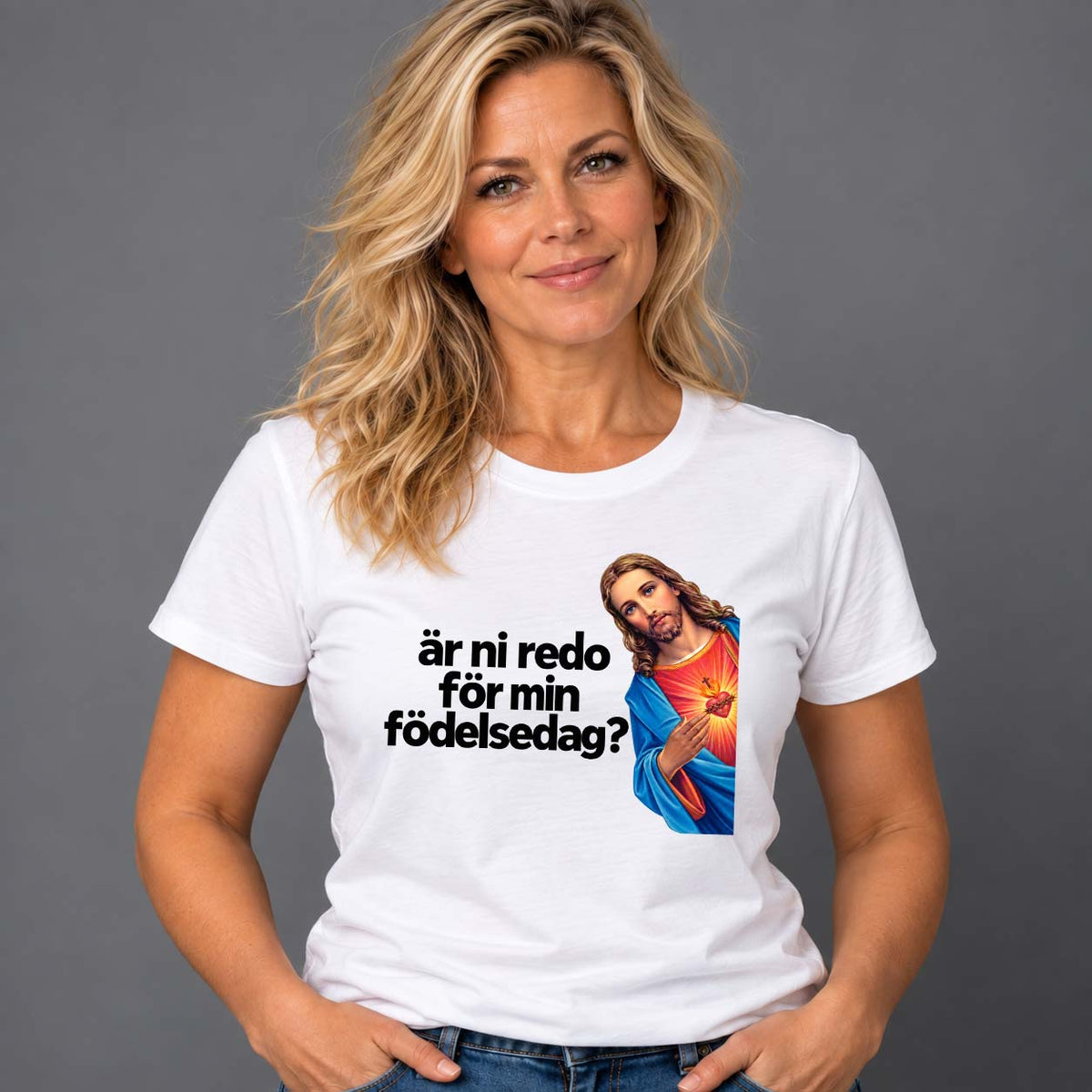 Jesus Födelsedag T-shirt