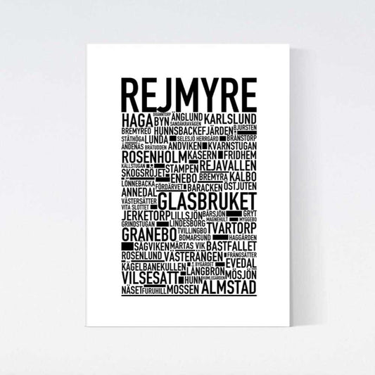 Rejmyre Text Poster