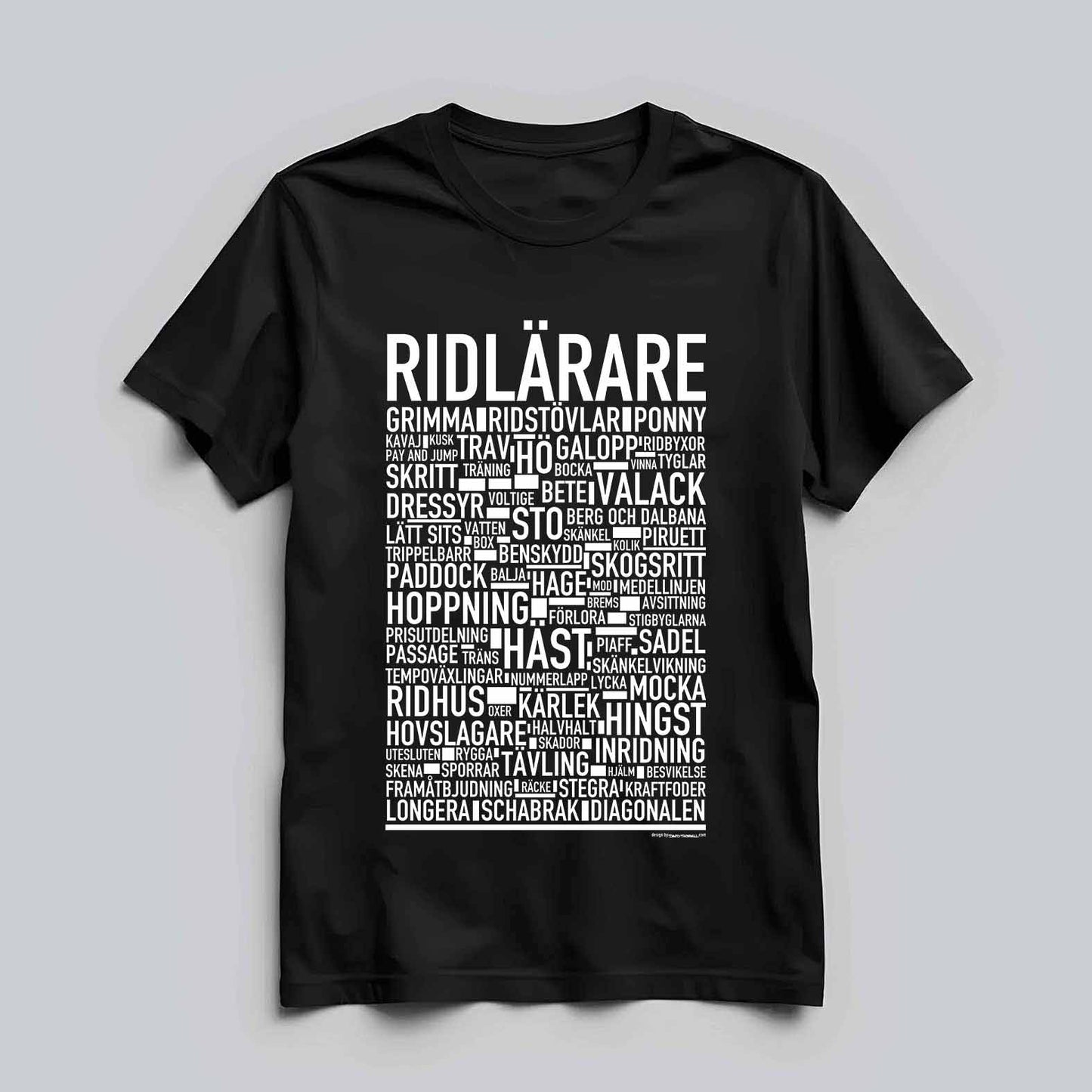 Ridlärare Text T-shirt