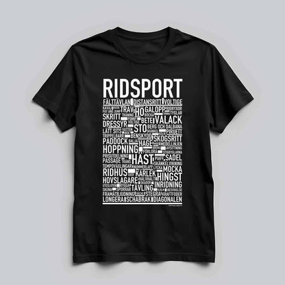 Ridsport Text T-shirt