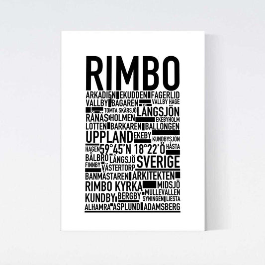 Rimbo Text Poster