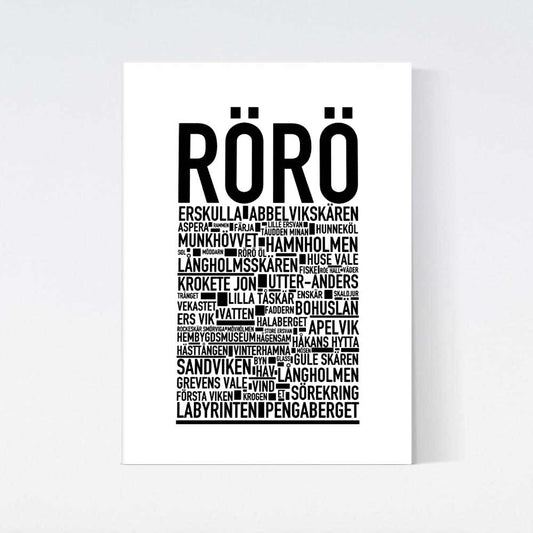 Rörö Text Poster