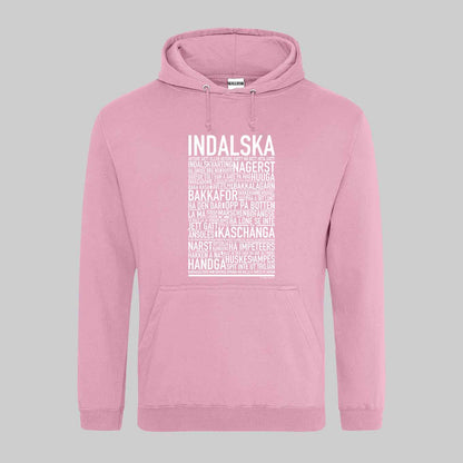 Indalska Dialekt Text Hoodie