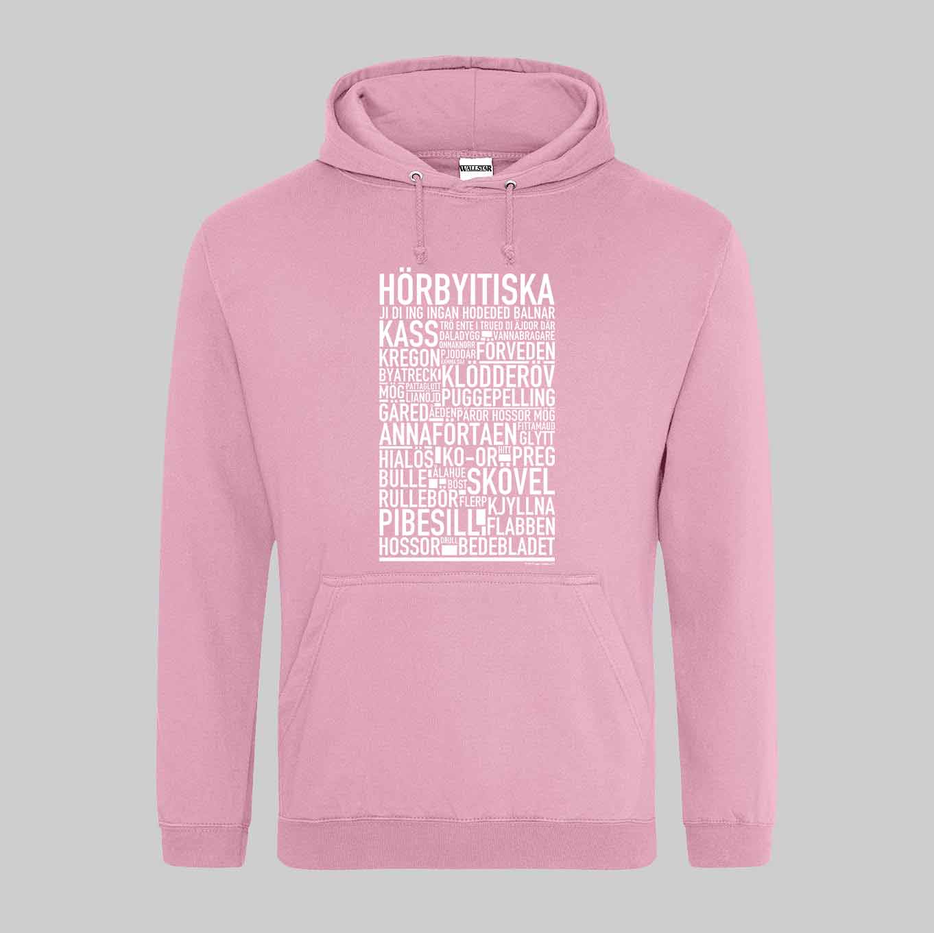 Hörbyitiska Dialekt Text Hoodie