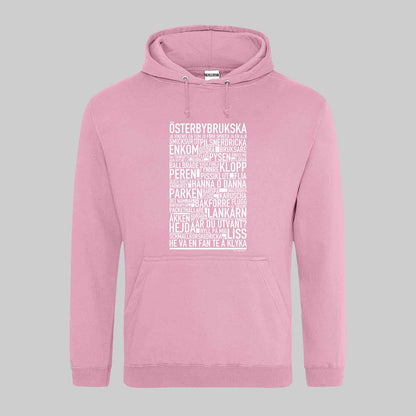 Österbybrukska Dialekt Text Hoodie