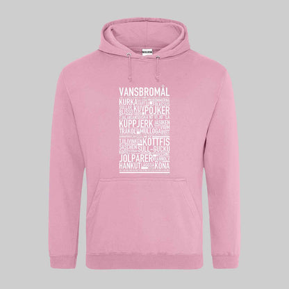 Vansbromål Dialekt Text Hoodie