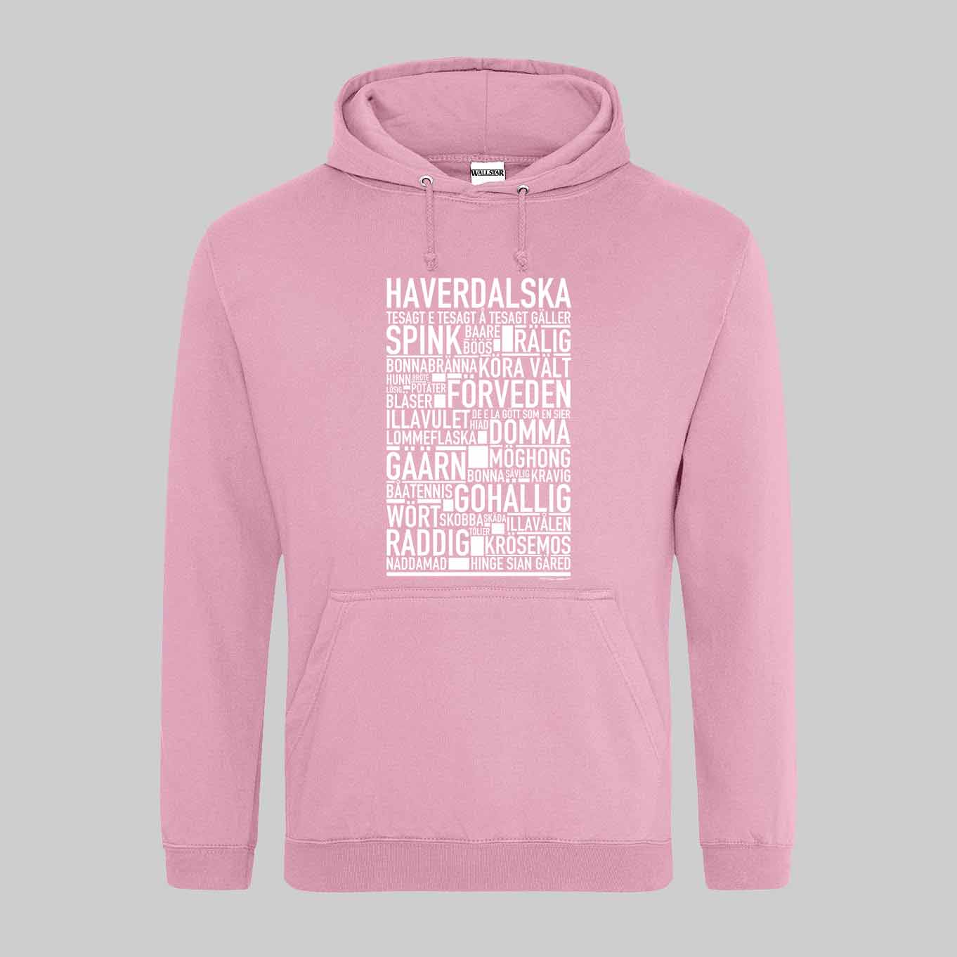 Haverdalska Dialekt Text Hoodie