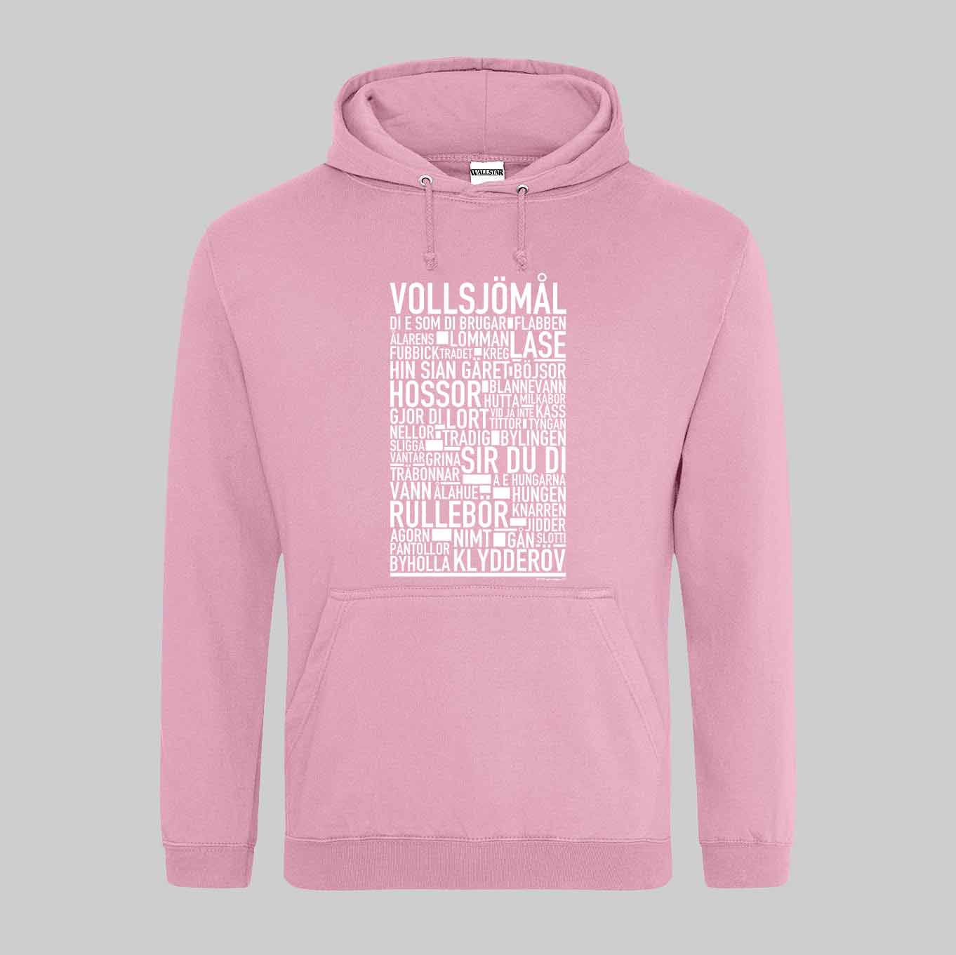 Vollsjömål Dialekt Text Hoodie