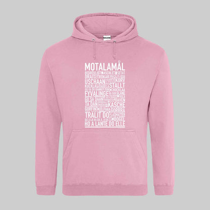 Motalamål Dialekt Text Hoodie