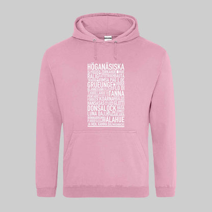 Höganäsiska Dialekt Text Hoodie