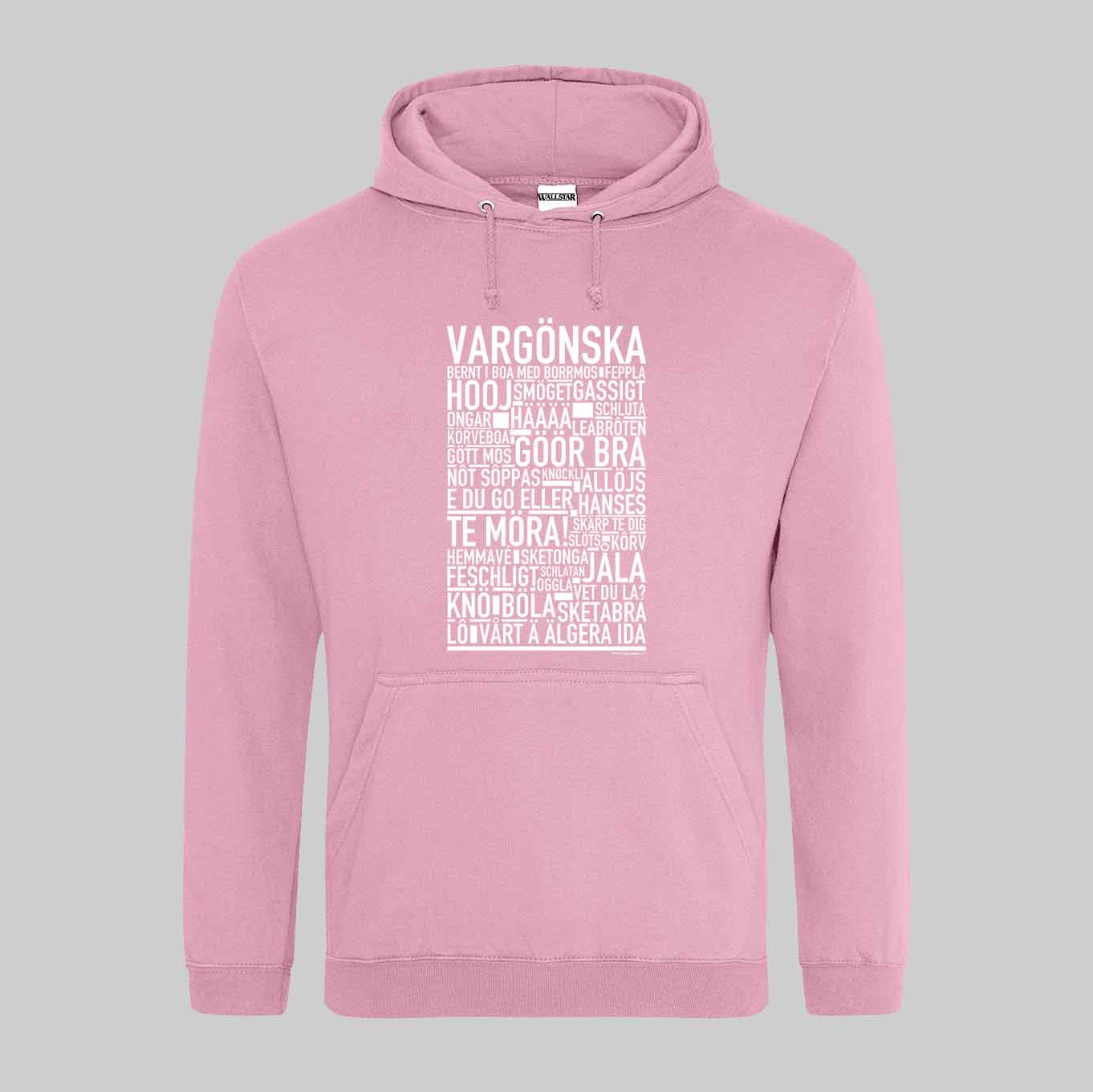 Vargönska Dialekt Text Hoodie