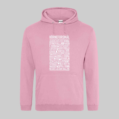 Hörneforsmål Dialekt Text Hoodie