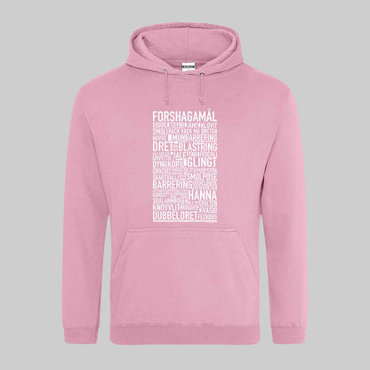 Forshagamål Dialekt Text Hoodie