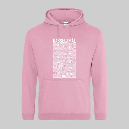 Hasselamål Dialekt Text Hoodie