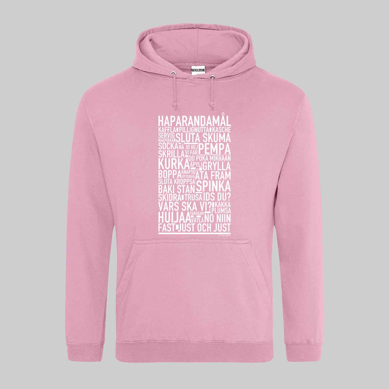 Haparandamål Dialekt Text Hoodie