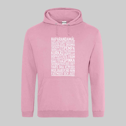 Haparandamål Dialekt Text Hoodie