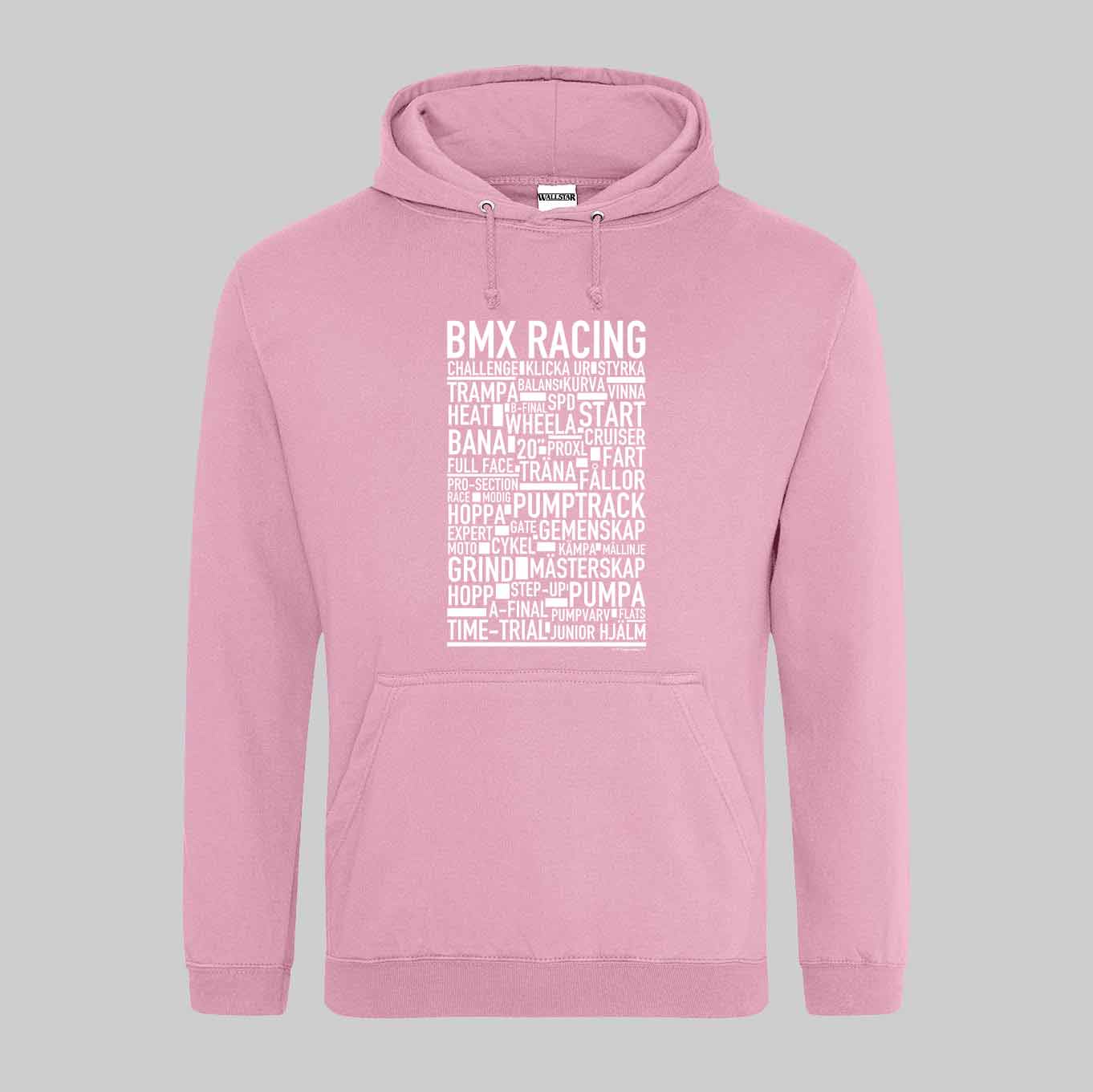 BMX Racing Text Hoodie