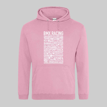 BMX Racing Text Hoodie