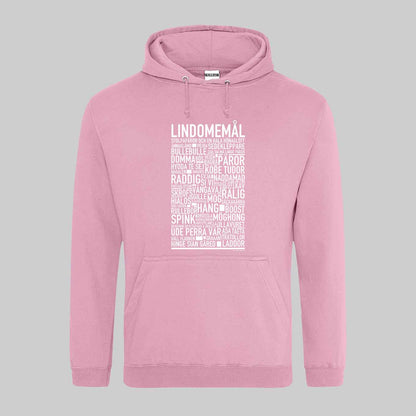 Lindomemål Dialekt Text Hoodie