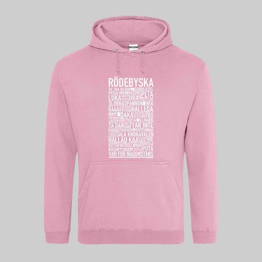 Rödebymål Dialekt Text Hoodie