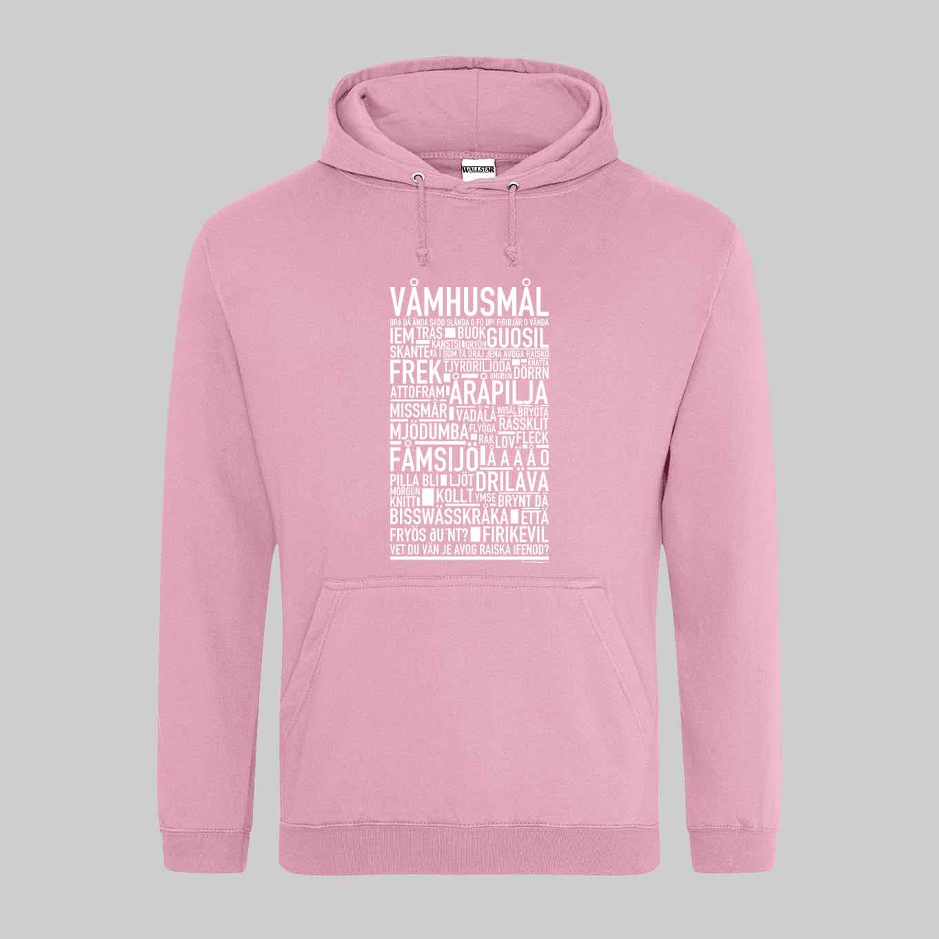 Våmhusmål Dialekt Text Hoodie