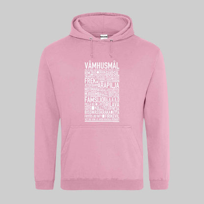 Våmhusmål Dialekt Text Hoodie
