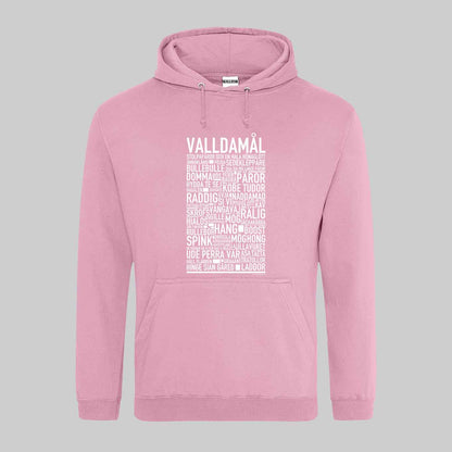 Valldamål Dialekt Text Hoodie