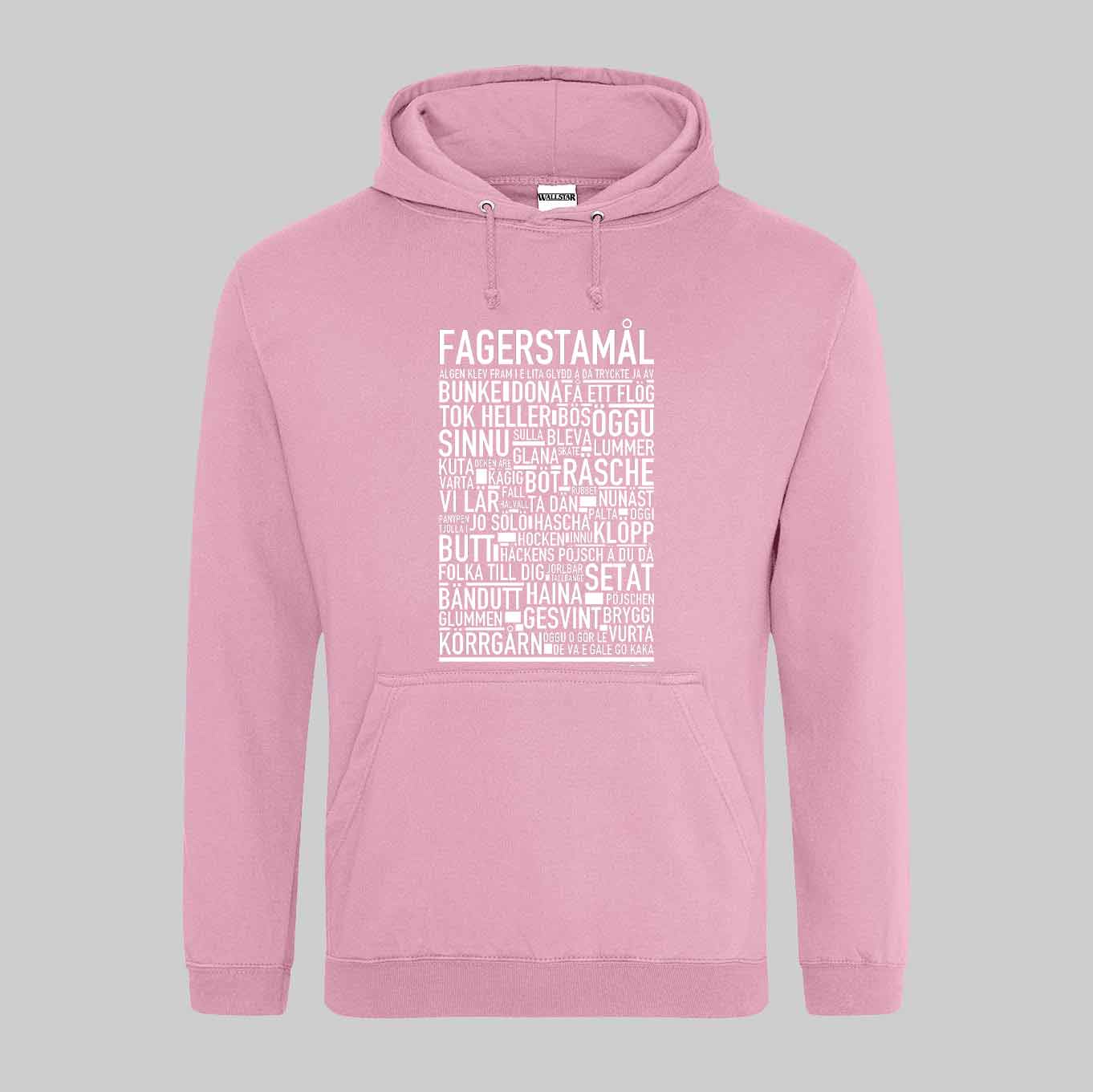 Fagerstamål Dialekt Text Hoodie