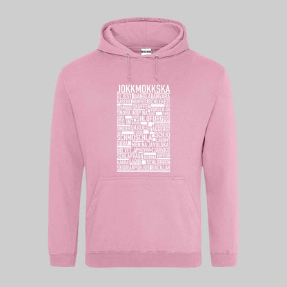 Jokkmokkska Dialekt Text Hoodie
