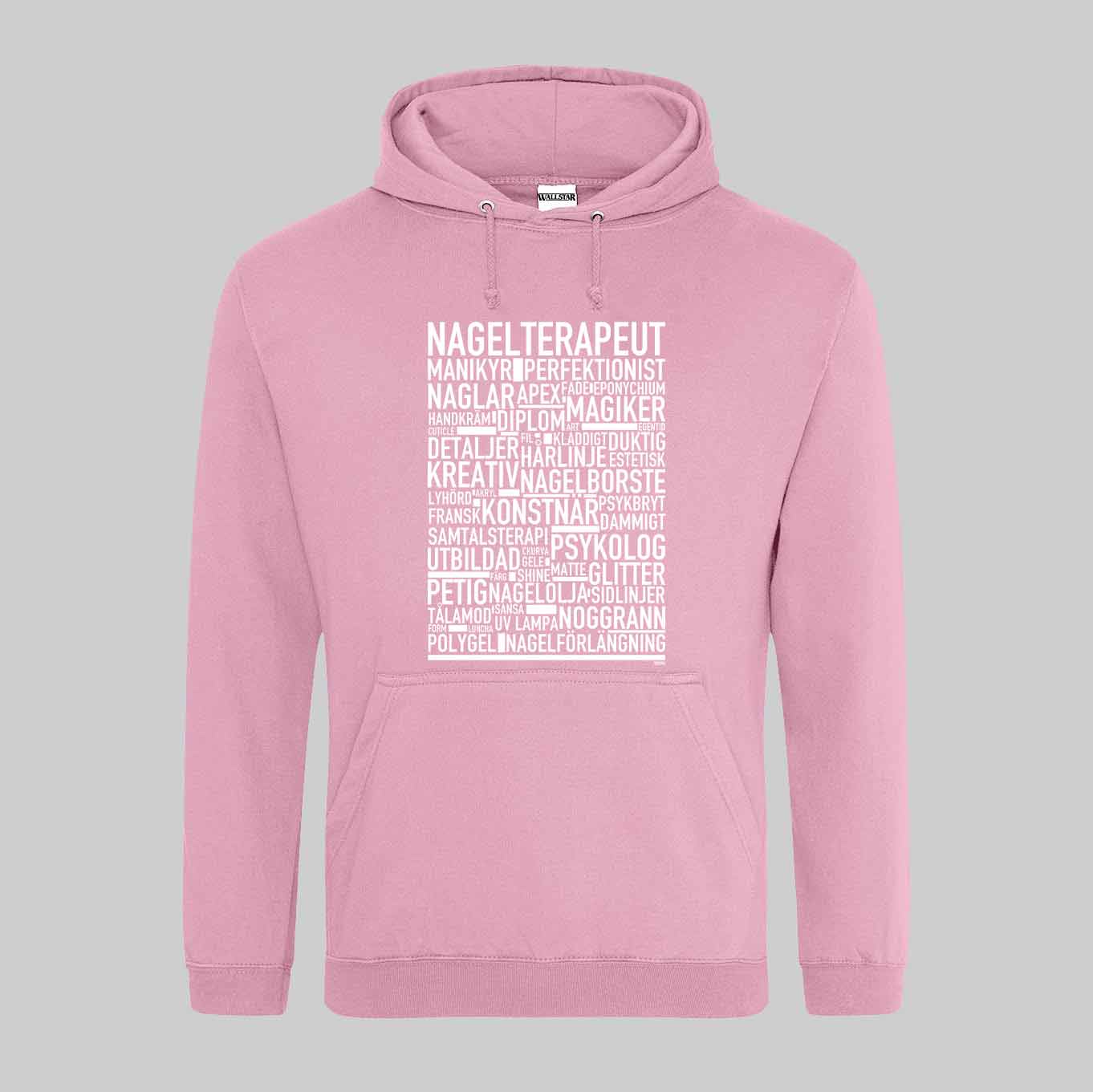 Nagelterapeut Text Hoodie
