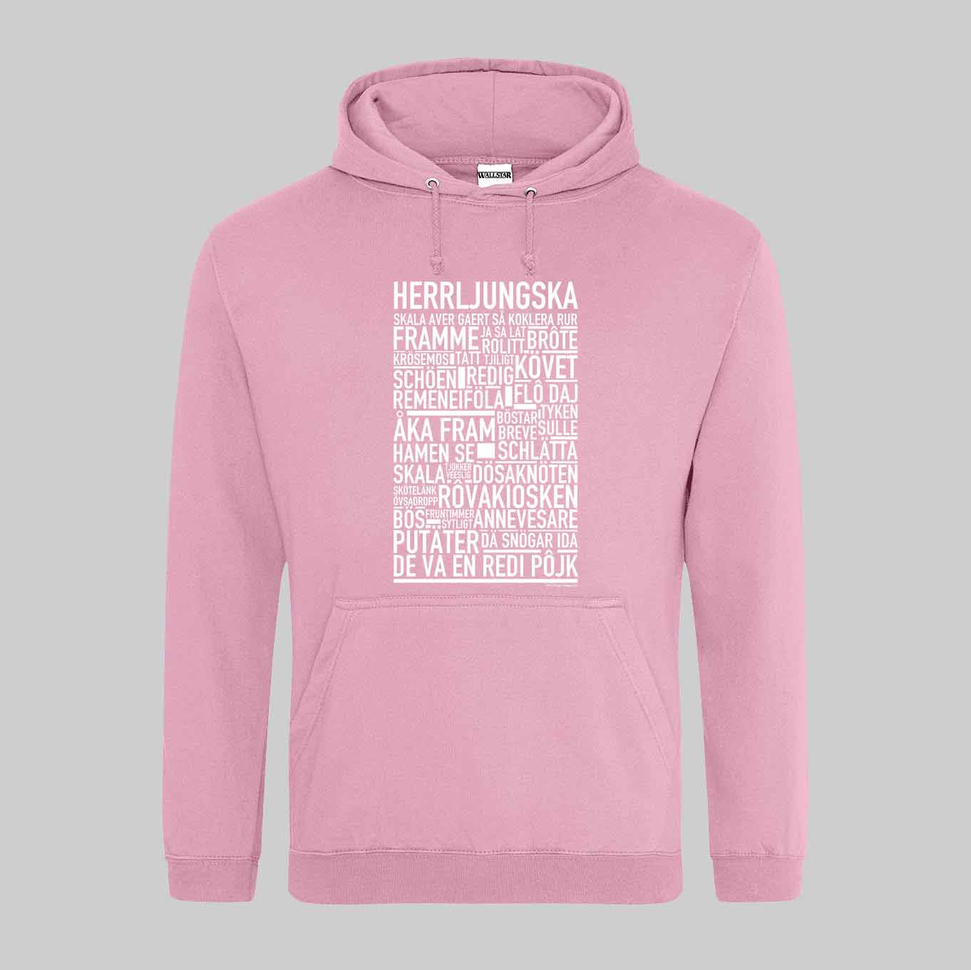 Herrljungska Dialekt Text Hoodie
