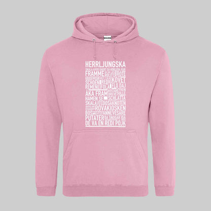Herrljungska Dialekt Text Hoodie