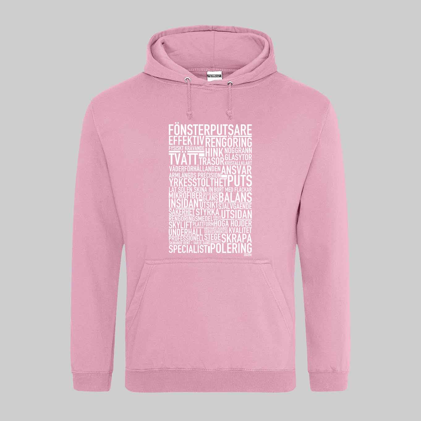 Fönsterputsare Text Hoodie