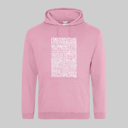 Fönsterputsare Text Hoodie