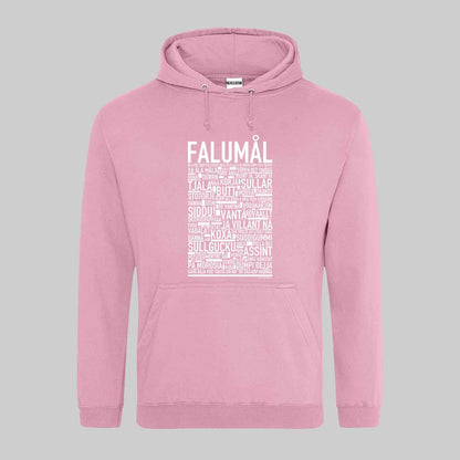Falumål Dialekt Text Hoodie