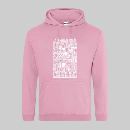 Jättendalsmål Dialekt Text Hoodie