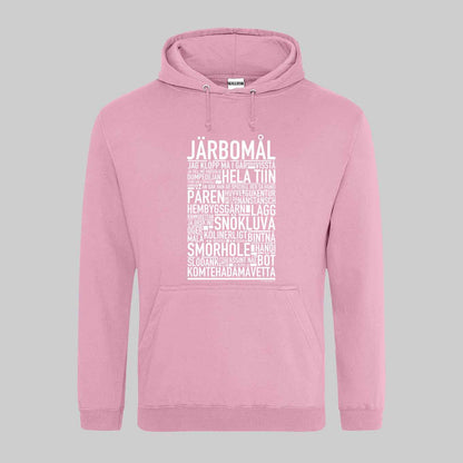 Järbomål Dialekt Text Hoodie