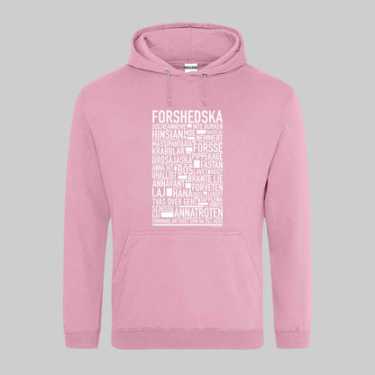 Forshedska Dialekt Text Hoodie