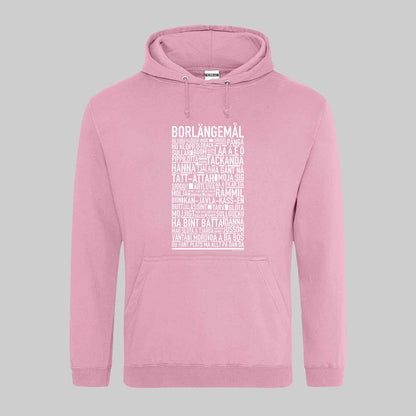 Borlängemål Dialekt Text Hoodie