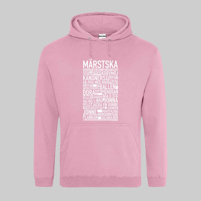 Märstska Dialekt Text Hoodie
