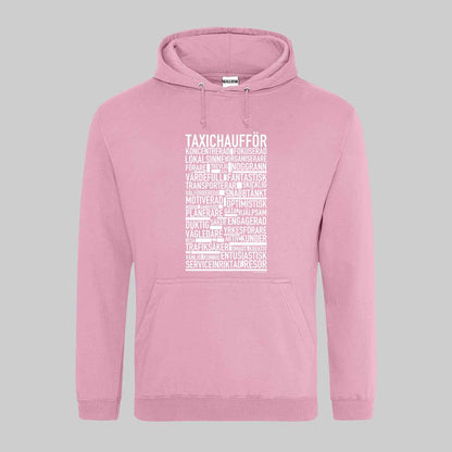 Taxichaufför Text Hoodie
