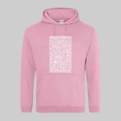 Oskarströmska Dialekt Text Hoodie