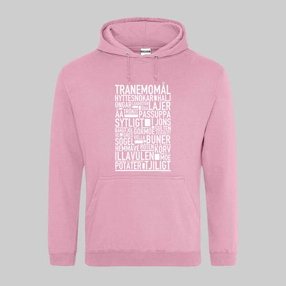Tranemomål Dialekt Text Hoodie