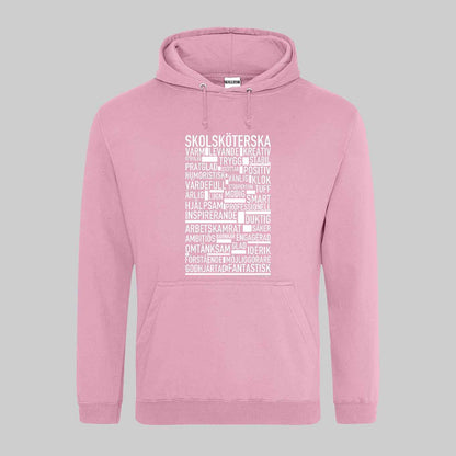 Skolsköterska Text Hoodie