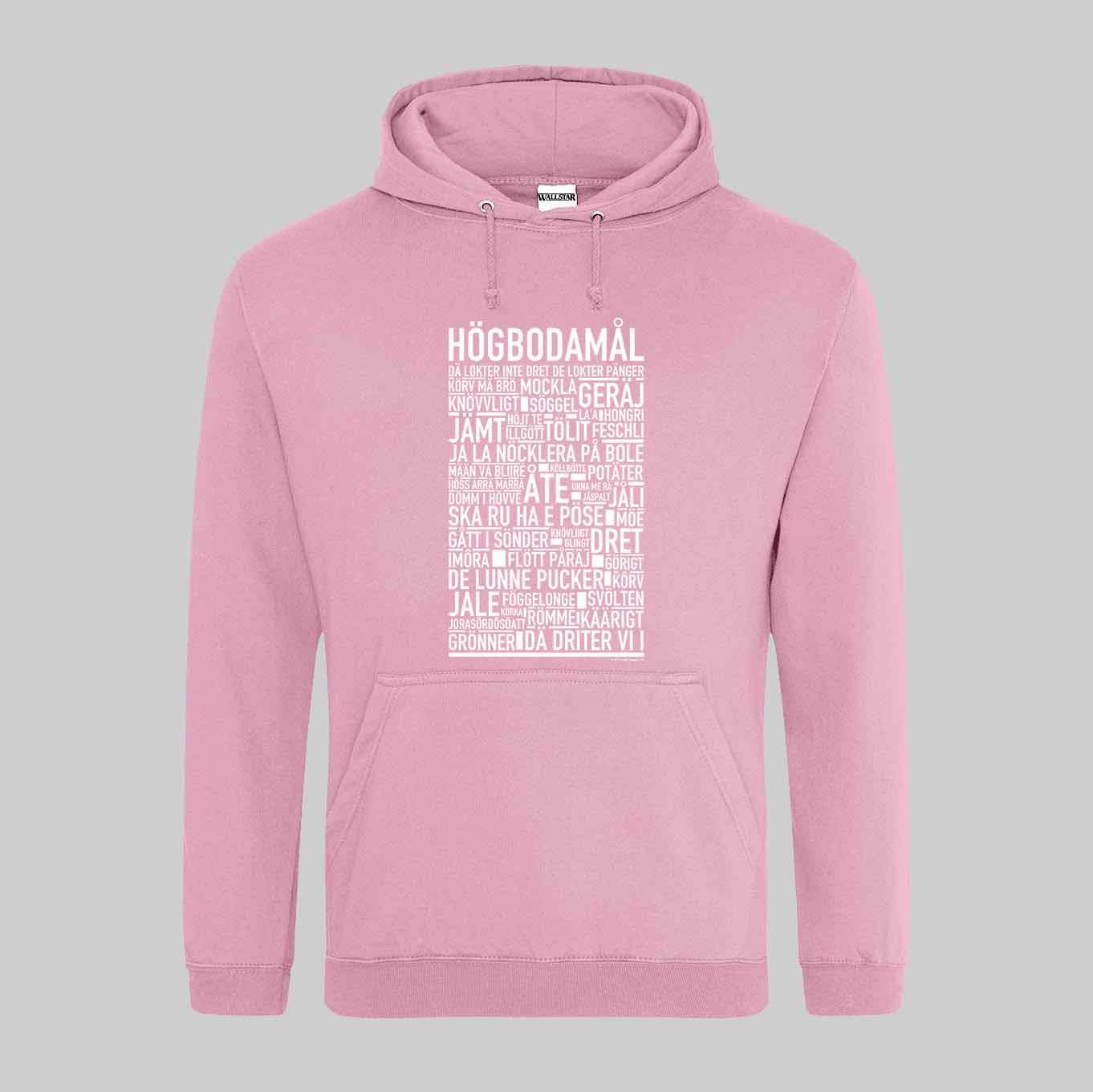 Högbodamål Dialekt Text Hoodie
