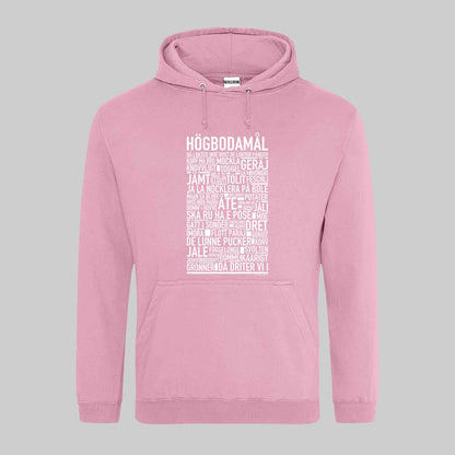 Högbodamål Dialekt Text Hoodie