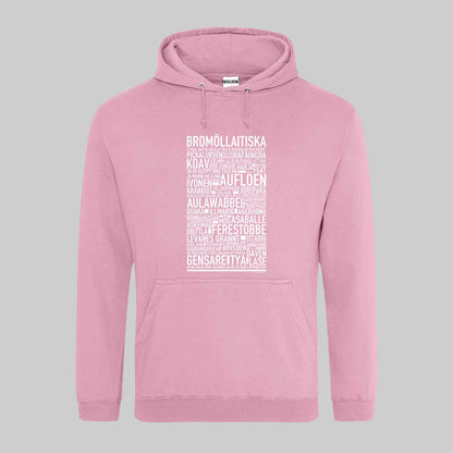 Bromöllaitiska Dialekt Text Hoodie