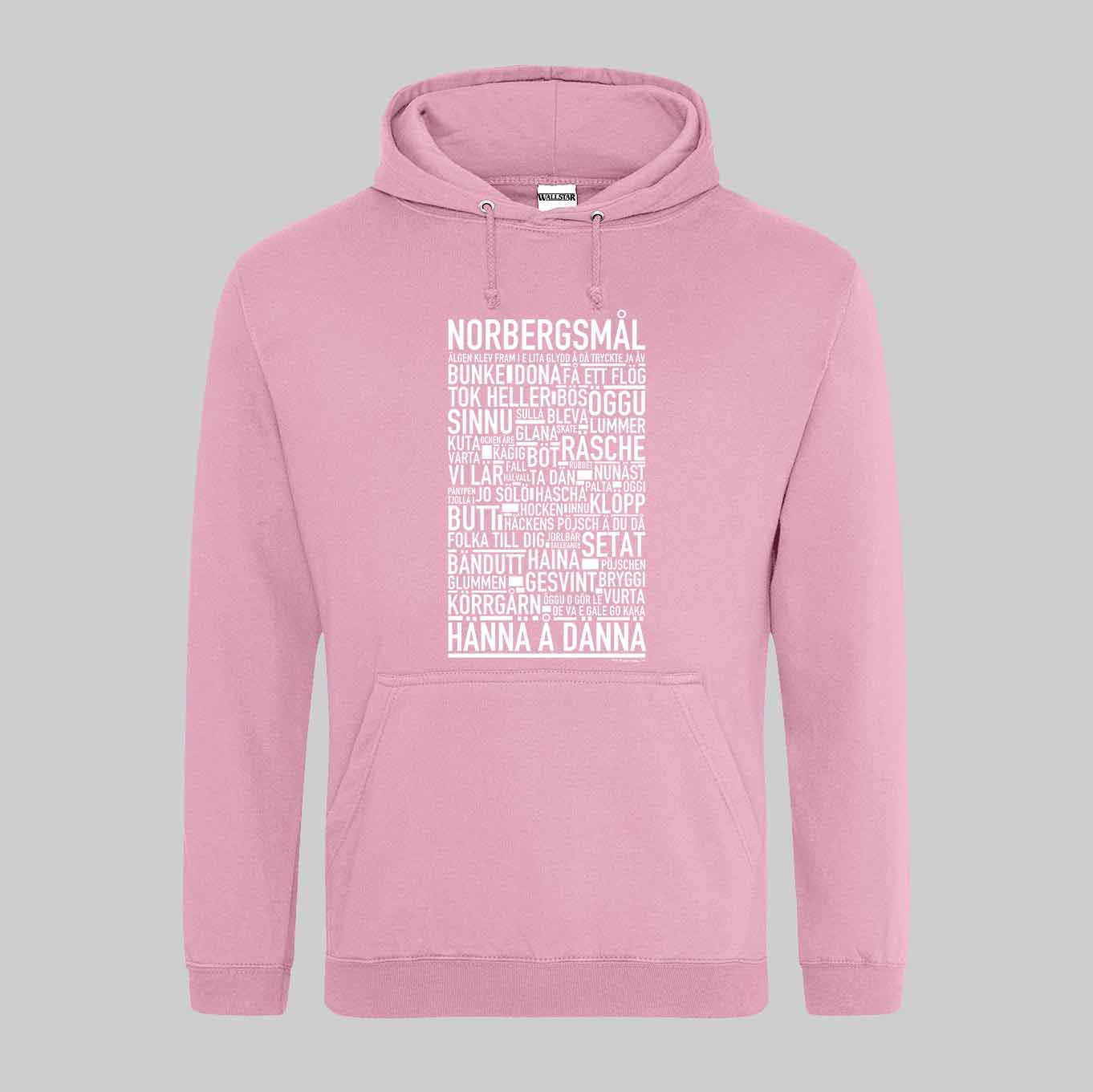 Norbergsmål Dialekt Text Hoodie