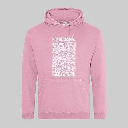 Norbergsmål Dialekt Text Hoodie