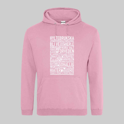 Hyltebrukska Dialekt Text Hoodie